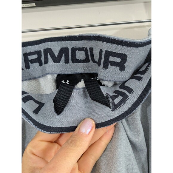 Under Armour Mens Gray Joggers Fleece Lined Sweatpants Size 5XL EUC - Picture 3 of 8